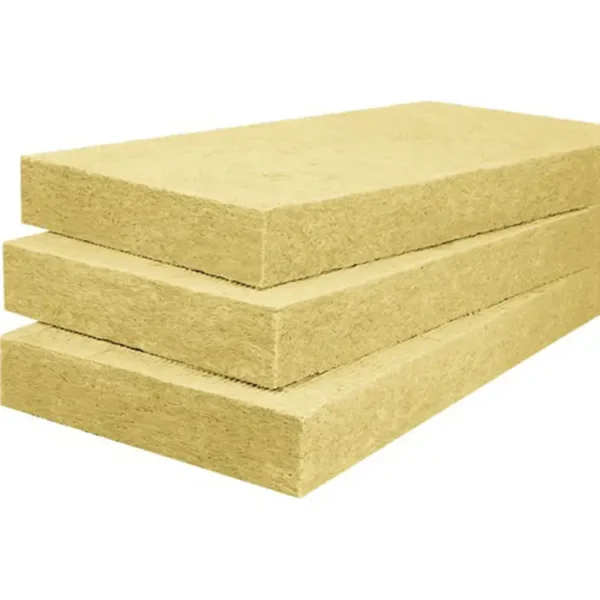 теплоизоляция в виде трех блоков желтого цвета